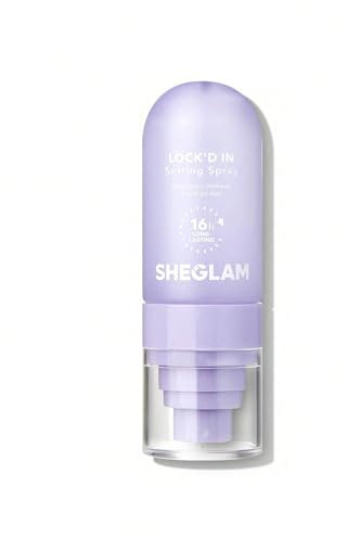 SHEGLAM Lock'd In Setting Spray Mattifying Effect Quick-Drying Long Lasting Makeup Locking Spray Oil-Control Non-Greasy Makeup Setting