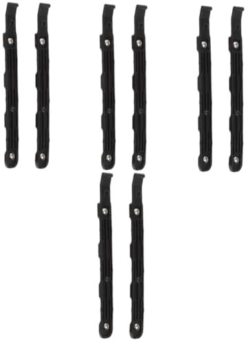 DOITOOL 4pairs Professional Bracket Tray Rail Computer Supply Fit for Traditional Hard Drives Vibration Pads Hard Drive Mounting Kit Rails