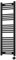 Companyblue 300mm Wide Black Electric Heated Towel Rail Radiator Flat Ladder for Stylish Bathroom (1200mm High)