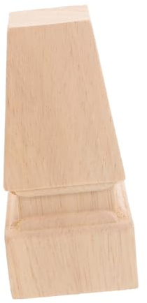 DIYEAH Pieds De Mobilier en Bois Canapés Jambes De Nuit Pieds De Canapé Cuisses De Table De Cuisine Jambes De Commode Pattes De Meubles Modernes Canapé Cuisses D'étagère Bois Beige