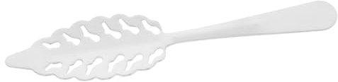 Alipis cuchara de absenta cuchara casera de ajenjo fuente de absenta gotero de a de mano de bar conveniente de ajenjo accesorio de a Acero inoxidable Plata