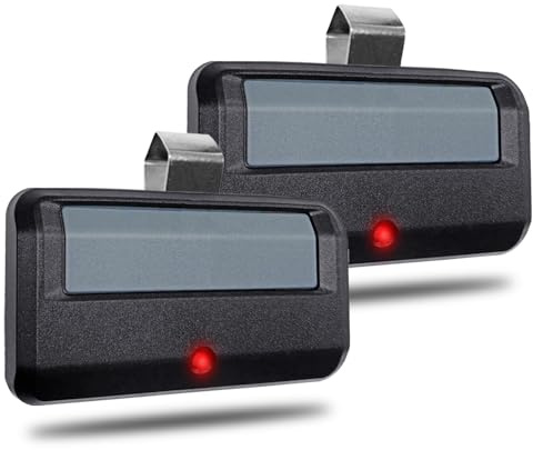 2 for Chamberlain Craftsman LiftMaster Garage Door Opener Remote Replacement, Replaces 891LM 893LM 893MAX 370LM 371LM 373LM 971LM 973LM, no Wait Wireless Remote Keyless Entry, Safe Security