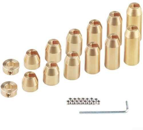 Motorcykel ekerhjul balansvikter 48 mm inre ekrar passar med gänglåsbindningsmedel för säker och stabil fastsättning (14-pack)