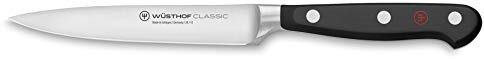 Wüsthof Classic 4.5 Inch Utility Knife, Black/Silver, 229mm