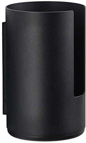 Zone Denmark Rim Toilettenpapieraufbewahrung für die Wand, Durchm. 13,2 cm, Höhe 21,8 cm, Schwarz