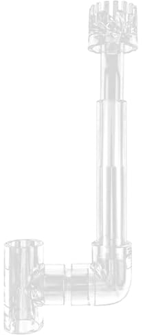 Plastic Aquarium Skimmer Clear Pipe Spin Surface Inflow Outflow Filter Aquarium Cleaning Accessories Aquarium Accessories