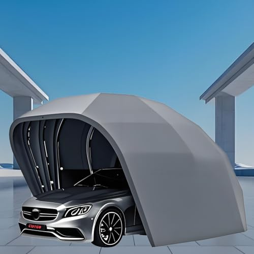 Tenda per auto completamente automatica, parasole con telecomando e riparo antipioggia per auto, moto e biciclette