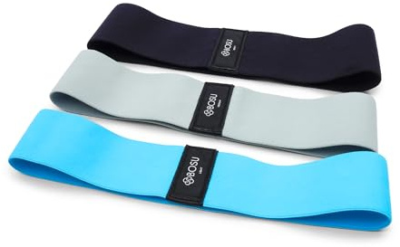 Bosu Fabric Resistance Bands (3 Pack), Multi (72-6920)