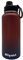Wilgrotst Botella de Agua de Acero Inoxidable 946 ml, Botella Termica con 3 Tapas Intercambiables, Aislada con Pared Doble, Sin BPA, Antifugas, Ideal para Deporte, Oficina, Senderismo, Camping, Rojo