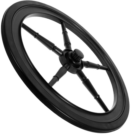 Hoement Robust Wheelchair Wheels Heavy Duty Caster Wheel for Cart Silent Easy Install for Types of Carts