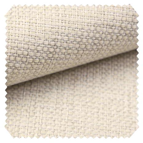 novely® Krems - Melierter Möbelstoff - Grob Gewebter Polsterstoff - Pflegeleichte Meterware 1lfm | Farbe: 04 Beige