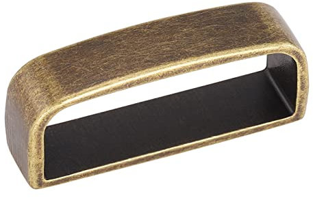 DJCAIZYY Belt Loop Keeper 1 1/2 (38mm-40mm) Belt Loop Men's Belt Buckle Accessories Bronze