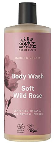 URTEKRAM Soft Wild Rose, Body Wash, 500ml (5er Pack)
