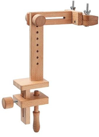 Stickständer Der Multifunktionale, Verstellbare Stickrahmen Aus Buchenholz. Der Gedrehte Winkel Kann Nach Belieben Und Freihändig Eingestellt Werden