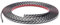 Adunsiaoto Bandes Adhésives Décoratives Pour Auto, Adhésive En PVC Anti-Collision Pour Fenêtre De Voiture, Universel Confinement Fibre De Carbone Bande Baguette Adhésive Auto Voiture Moto(6mm)