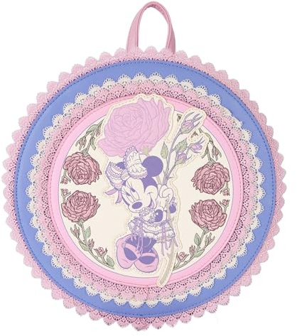 Loungefly Disney Minnie Floral and Lace Mini Backpack