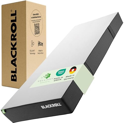 BLACKROLL® Recovery Base Matratze 90 x 200, Hybridschaum, individuelle Konfiguration & unterschiedliche Härtegrade möglich, inkl. Topper mit Memory- Effekt, Made in Germany