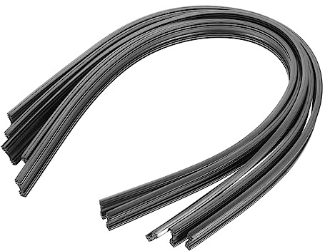 GANAZONO 5 pares Tiras de Goma para Limpiaparabrisas sin de Recambio de Instalación y Resistente