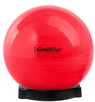 PEZZI Original Pezziball Standard 75 cm m. Ballschale rot Sitzball