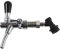 PERA Adjustable Beer Faucet Beer Shank Chrome Tap with Ball Lock Disconnect Liquid for Homebrewing Cornelius Keg