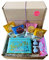 Tea Gift Set Hamper with Biscuits. English Breakfast Tea in Vintage Tin, British Jam, Marmalade & Border Biscuits. Luxury mini Hamper for Men, Women or small Afternoon tea gift.
