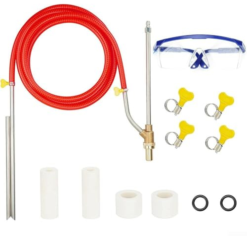 Kit sabbiatrice idropulitrice ad alta pressione, 5000 PSI idropulitrice per sabbiatrice a umido Kit di sabbiatura abrasiva senza polvere