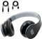 Spk Sound Kabellose Kopfhörer Bluetooth 5.0 mit FM-Radio und Freisprechfunktion, Bluetooth-Kopfhörer mit langer Akkulaufzeit, Premium-Sound und kompaktes faltbares Design, Schwarz