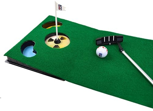 PGA Tour Indoor Putting Set – Putting Matte mit Putter