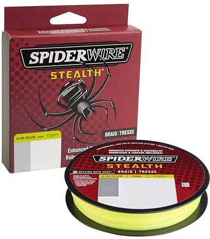 Spider Wire Stealth Braid - Moss Green, 20 lb