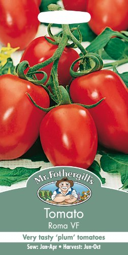 Mr Fothergill's 25503 Vegetable Seeds, Tomato Roma VF