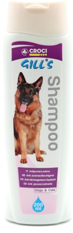CROCI Gill's Shampooing pour Chien Anti Démangeaison 200 ml