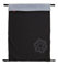 ByBoom - Softshell Decke 70x100 cm Thermo Aktiv; Funktions-/Universal-/Outdoor-Babydecke für Kinderwagen, Buggy, Jogger, Farbe:Schwarz/Grau