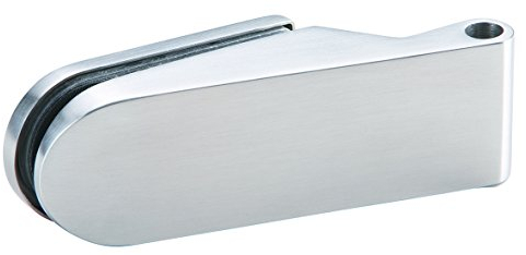 Alpertec Glastürband Rundform Glastürbeschlag Glastürhalterung Glastürscharnier, 1 Stück, 70200510