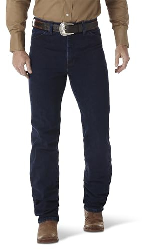 Wrangler Herr 0936 Cowboy Cut Slim Fit Jean, Antik Tvätt, 35 W x 36 L Blå, BLÅ, 35W x 36L