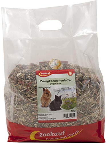 zookauf Nager Futter Premium für Zwergkaninchen 4 kg