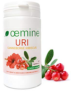 Oemine Uri Extrait de canneberge concentré 60 Gélules