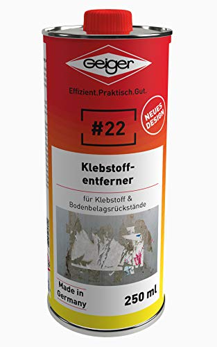 Geiger Chemie Klebstoffentferner 250ml Dose - Flüssig - Transparent - Biologisch abbaubar