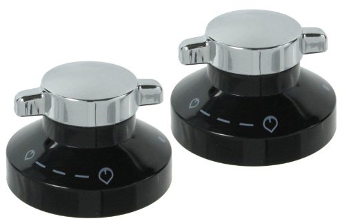 First4spares Gas Control Knobs for Diplomat Ovens/Cookers/Hobs (Pack of 2)