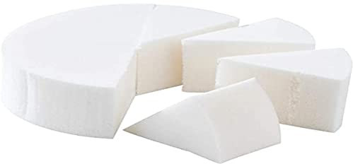 Sibel Esponjas de maquillaje de látex profesional, triángulos/cuñas, juego de 8