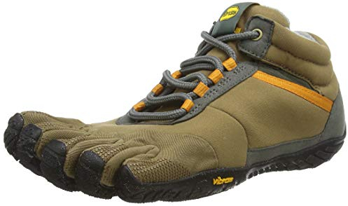 Vibram FiveFingers Herren 15m5301 Trek Ascent Insulated Outdoor Fitnessschuhe, Mehrfarbig Khaki Orange, 43 EU