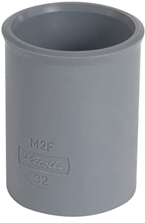 NICOLL WAL00153 Manchon FF PVC Gris-Ø 32 mm-M2F
