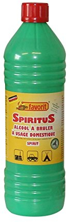 Favorit Spiritus Brennspiritus 6 x 1 Liter Flasche