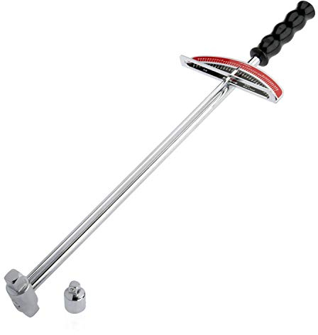 Tooluxe Chiave dinamometrica 03703L Dual Drive Beam Style | 3/8 & ½ Drive | Lunghezza 17 | 0-150 Ft-Lbs | SAE | Lega di acciaio premium