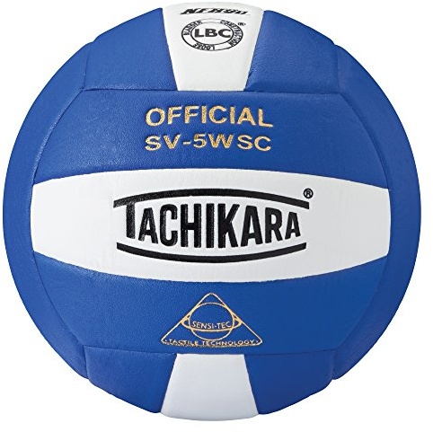 Tachikara Sensi-Tec Composite SV-5WSC Volleyball (EA) Royal/White, Official