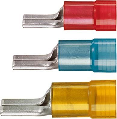 Klauke ST1722IS - Capocorda a perno 95 mm², isolato, colore: rosso, 1 pezzo