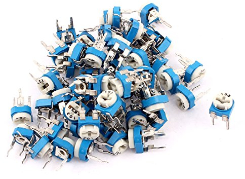 Sourcingmap® 60pcs 10 K Ohm 3 Terminals Trimmer Potentiometer verstellbar Widerstand de