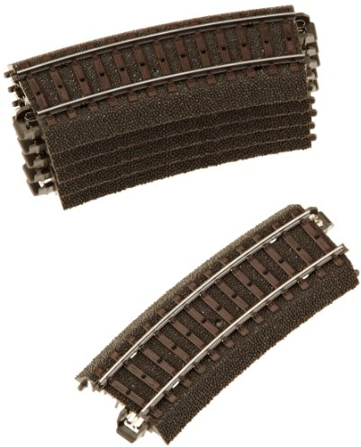 Märklin 24115 H0 Gebogenes Gleis R1 360 mm, 15 Grad, 6er Set