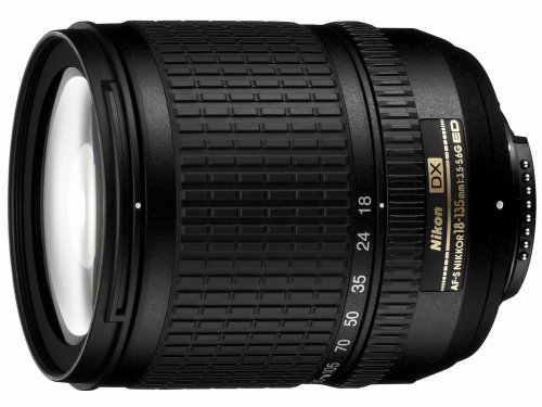 Nikon AF S DX 18-135/3,5-5,6G IF-ED - Obiettivo, filettatura filtro: 67mm, incl. paraluce HB-32