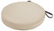 Classic Accessories Montlake - Cuscino rotondo in schiuma e fodera antiscivolo, Antique Beige, 15 diameter round x 2 thick