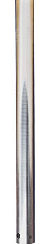 Progress Lighting AirPro Ceiling Fan Downrod, 3/4-Inch Diameter x 72-Inch Height, Compatible with AirPro Fans, Easy Installation, Ideal for 15- to 17-Foot Ceilings, Brushed Nickel